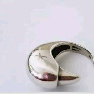 Tiffany & Co Peretti Eagle Talon Ring Sterling Silver Sz 8.5 Vintage Rare